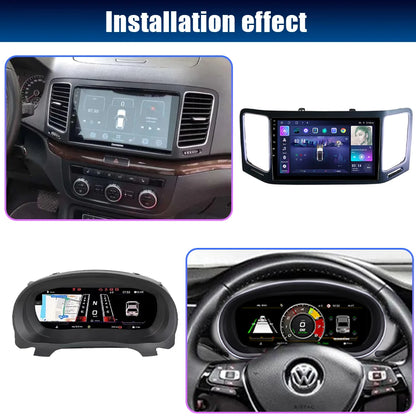 💫ART.3991 Cockpit virtuale digitale LCD per VW Sharan 2012-2019💫