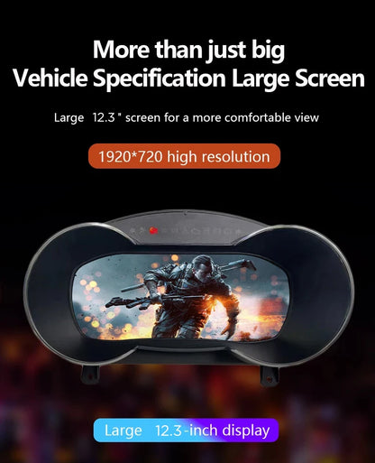 💫ART.3425 Cockpit virtuale digitale LCD per Audi Q3 2011-2018💫