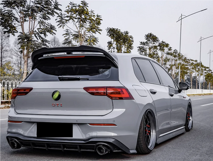💫ART.8070 Spoiler Stile R (In Fibra di Carbonio) per VW GOLF 8 MK8 GTI 20-23 💫