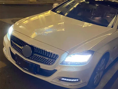 💫ART.8124 Griglia Stile Diamante per Mercedes-Benz CLS 2012-2014 ABS 💫