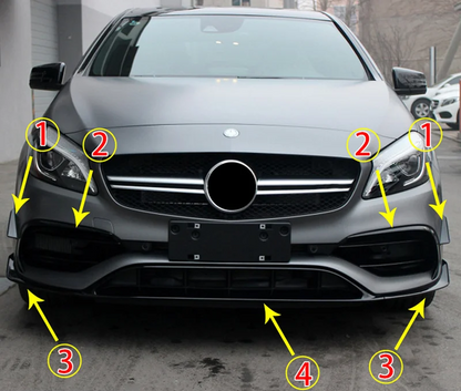 💫ART.4816 Kit completo per M.Benz A-Class W176 A45 AMG 2016-2018💫