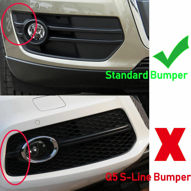 💫ART.3841 Griglia Fendinebbia per Audi Q5 modello standard 2009-2011 💫