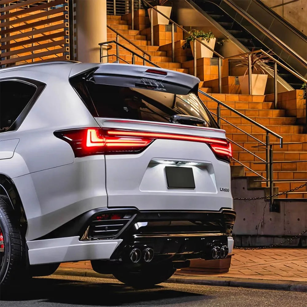 💫ART.7995 Spoiler Alettato Posteriore Centrale per Lexus LX600 2023+💫