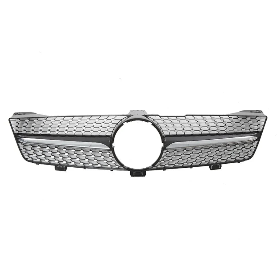 💫ART.4888 Griglia Chrome Argento Stile Diamanti per Mercedes CLS 2005-2008💫