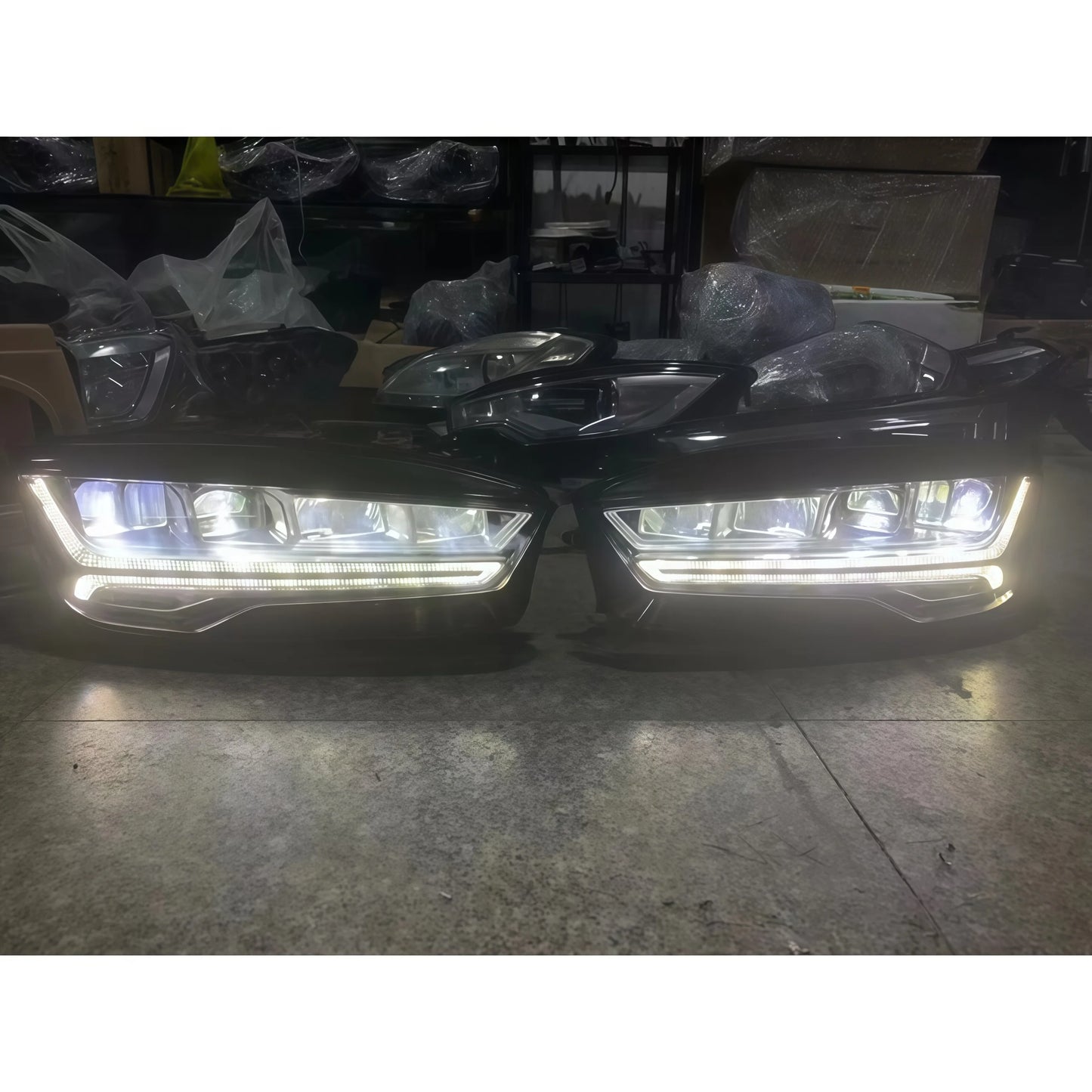 💫ART.4835 Fari Anteriori LED Originale per Audi A7 S7 RS7 C7PA 2016-2018💫