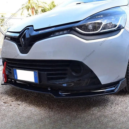 💫ART.8207 Splitter Anteriore Nero Lucido per Renault Clio MK4 2012-2019 💫
