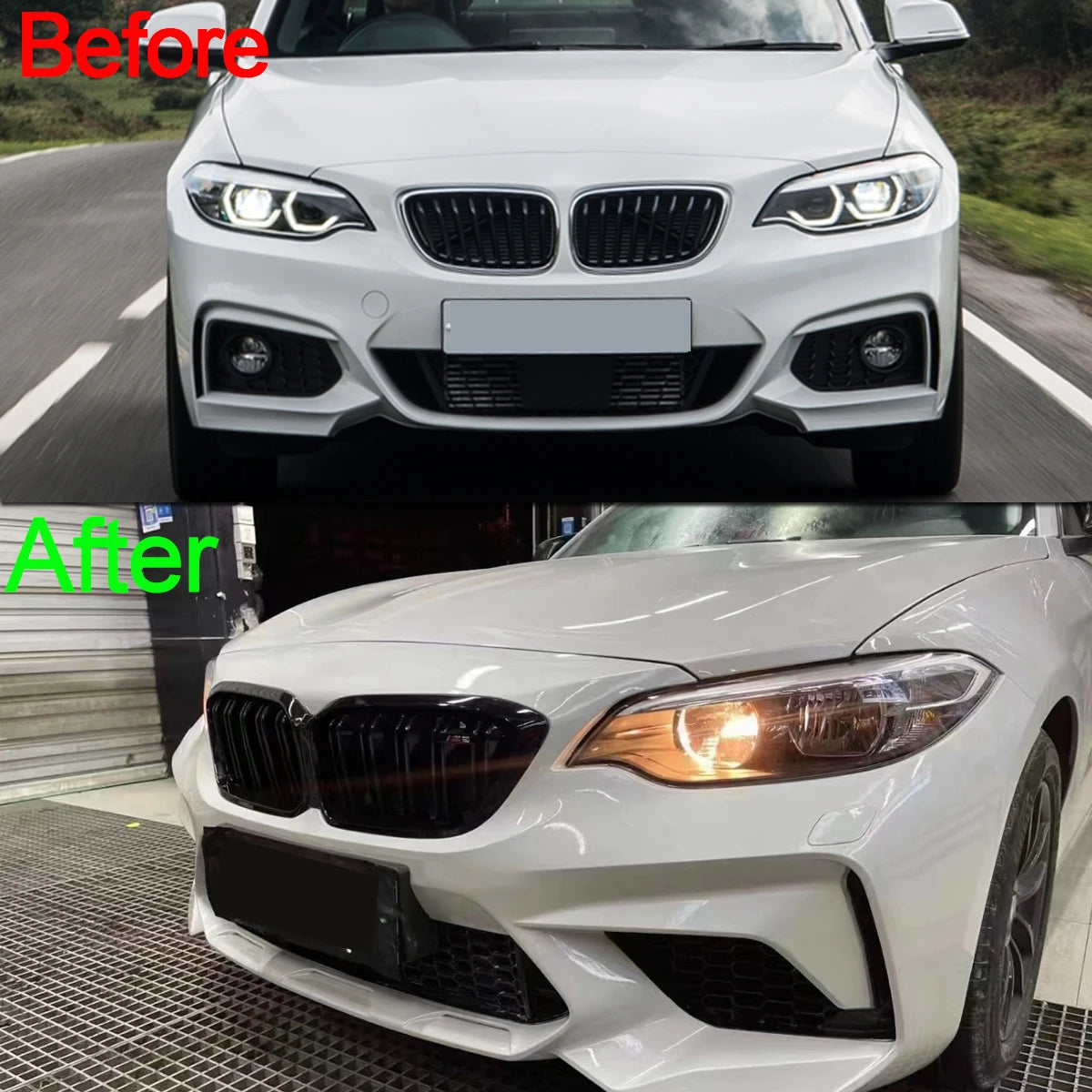 💫ART.3880 Bodykit adatto per BMW 2 Series F22 2014-2021💫