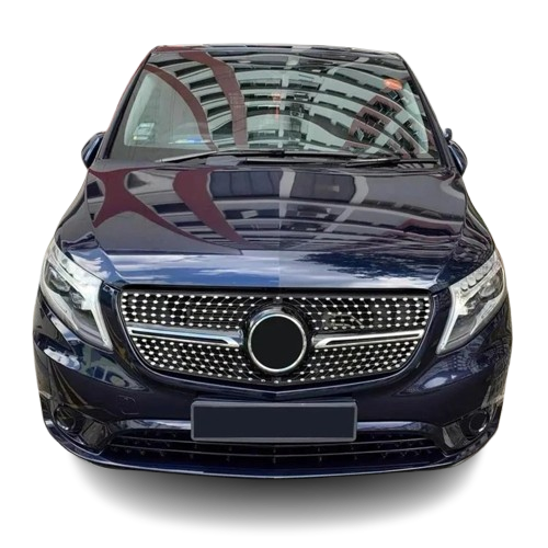💫ART.4685 Griglia Stile Diamante (Nera) per Mercedes Classe V W447 V250 15-19💫