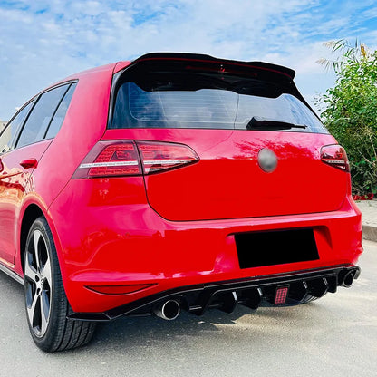💫ART.4958 Diffusore Posteriore Standard per Volkswagen Golf 7 Mk7 💫