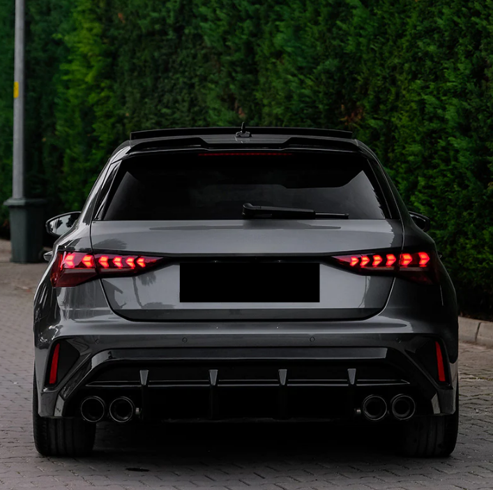 ART.7552 Diffusore AUDI A3 S-Line/S3 8Y (Sportback) Facelift 2025+