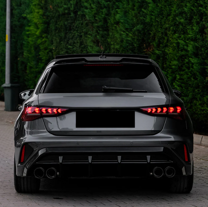 ART.7552 Diffusore AUDI A3 S-Line/S3 8Y (Sportback) Facelift 2025+
