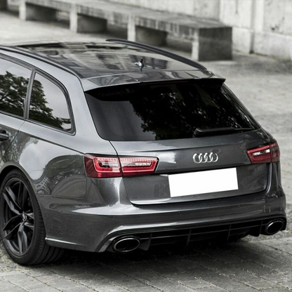 💫ART.7999 Spoiler Posteriore Stile RS6 per Audi A6 C7 4G Avant Allroad 2011-2018💫