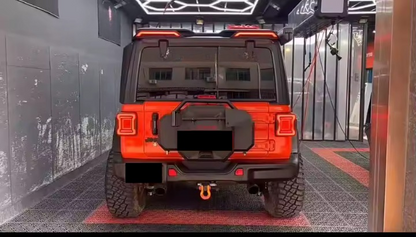 💫ART.8132 Spoiler con Luci LED per Jeep Wrangler JL JK 2007-2023 💫