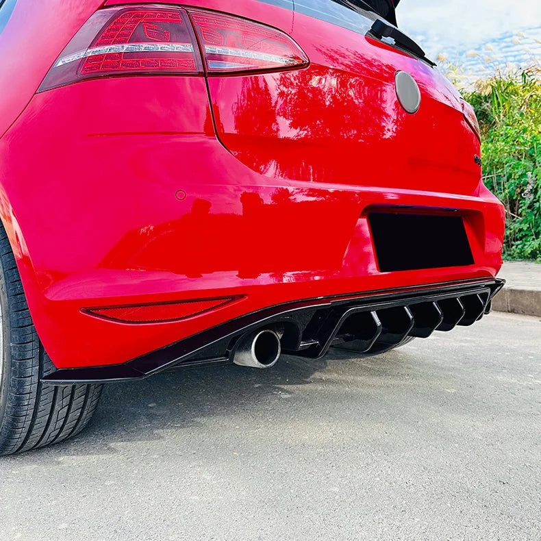 💫ART.4958 Diffusore Posteriore Standard per Volkswagen Golf 7 Mk7 💫