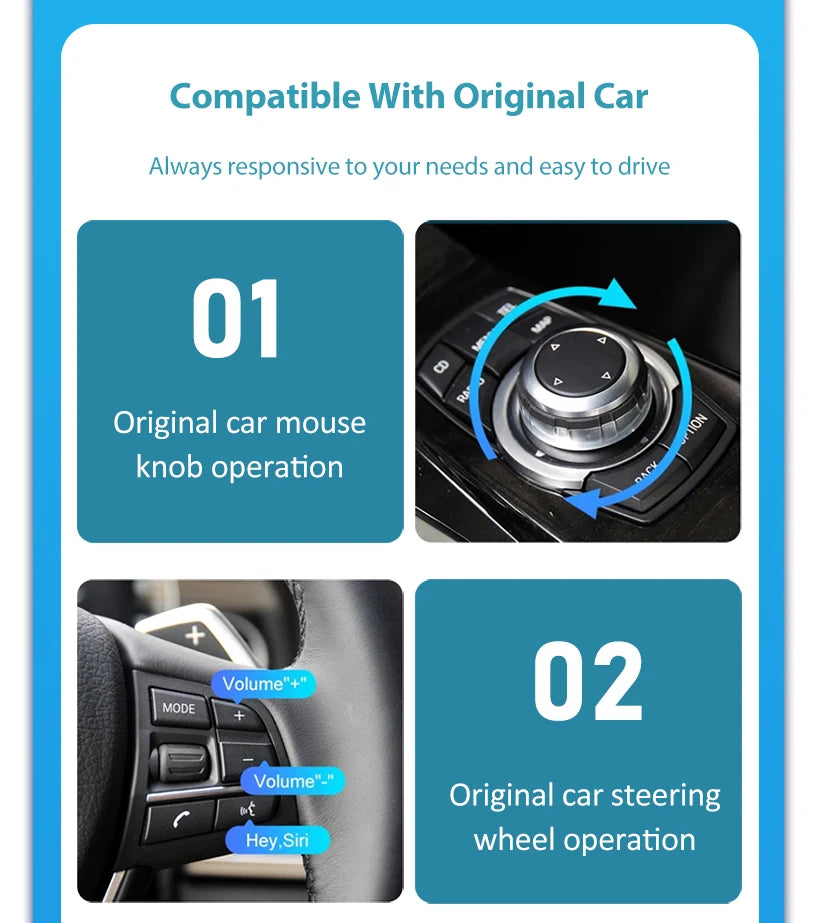 💫ART.3996 CarPlay Wireless Jeep Grand Cheokee / Renegade / Compass 2014-2019💫