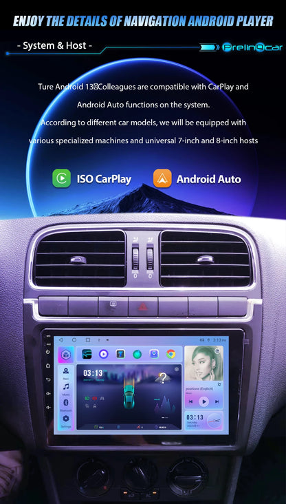 💫ART.3428 Cockpit virtuale digitale Vento per VW Polo 6R 08-16💫
