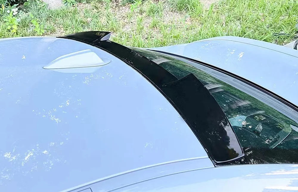 💫ART.8215 Spoiler sul Tetto Nero Lucido per BMW Serie 5 F10 F18 M5 10-17 💫