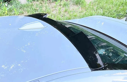 💫ART.8215 Spoiler sul Tetto Nero Lucido per BMW Serie 5 F10 F18 M5 10-17 💫