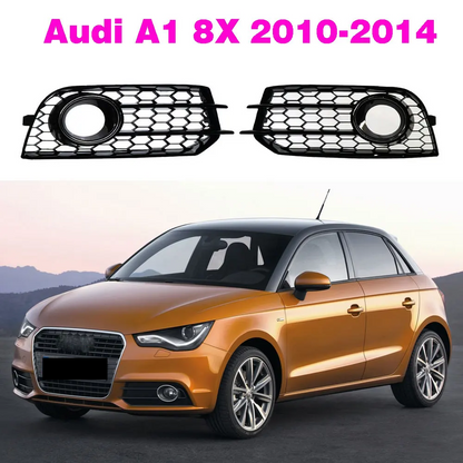 💫ART.5199 Griglia Fendinebbia A Nido D'ape Per Audi A1 8X 2010-2014💫