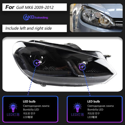 💎HEADLIGHTS SUITABLE FOR VW Golf 6 MK6 2009-2012 💎
