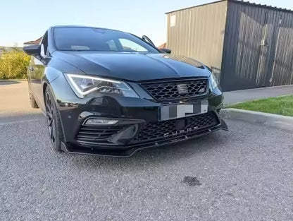 💫ART.8142 Splitter Anteriore per Seat Leon MK3 2017-2020 LCl💫