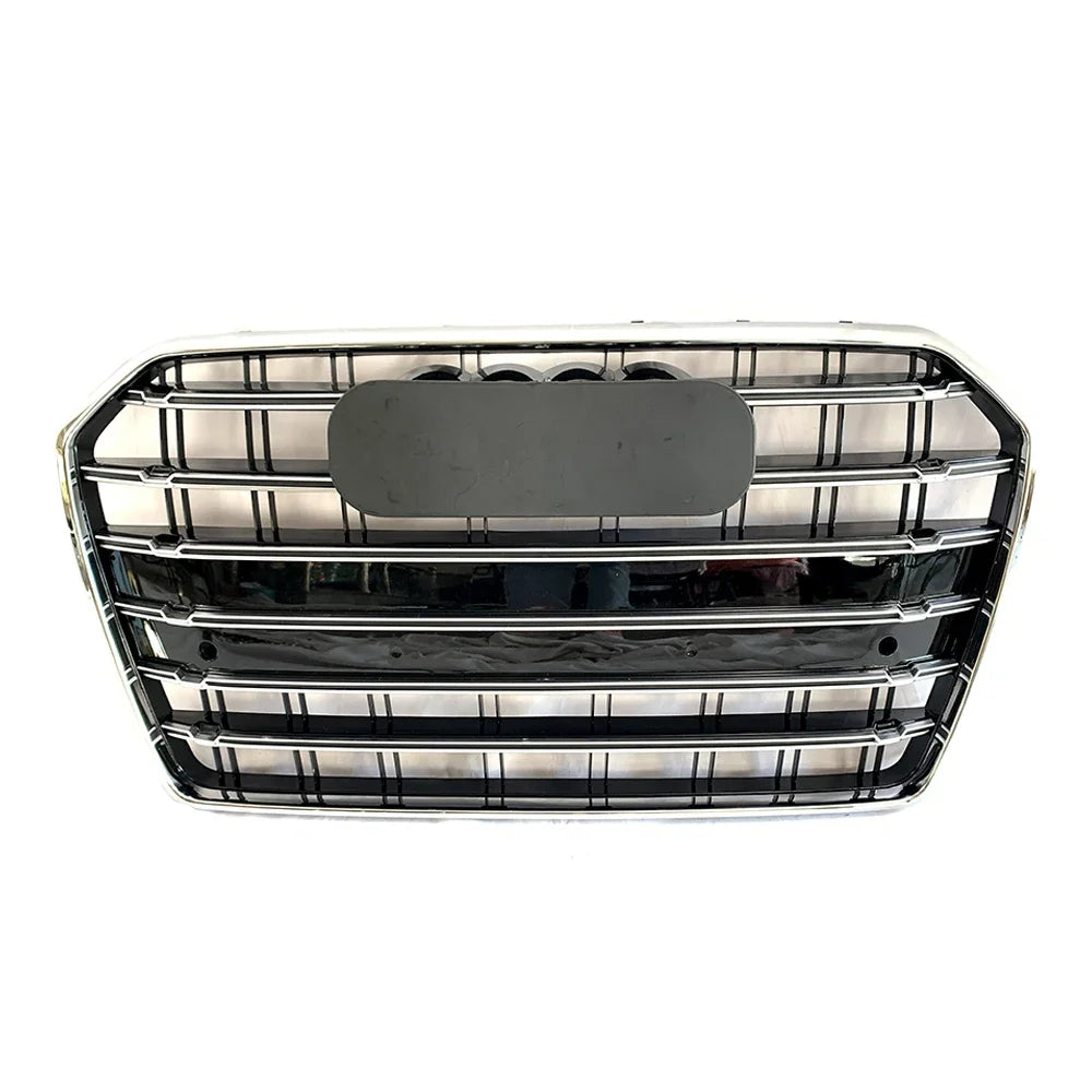 💫ART.4588 Griglia Radiatore (Nera Lucida) adatto per Audi A6 S6 C7 2016-2018💫