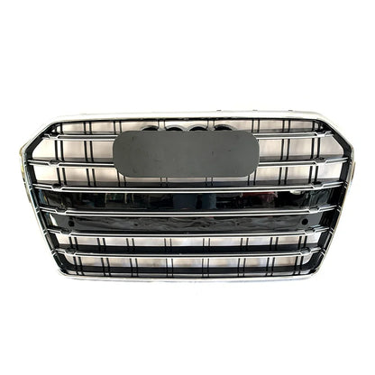 💫ART.4588 Griglia Radiatore (Nera Lucida) adatto per Audi A6 S6 C7 2016-2018💫