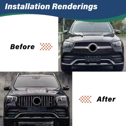 💫ART.5080 Griglia Sportiva GT Per Mercedes-Benz GLE / Coupe 2020-2023 💫