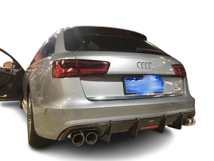 💫ART.4593 Diffusore In Fibra Di Carbonio adatto per Audi A6 C7 S6 2012-2016💫