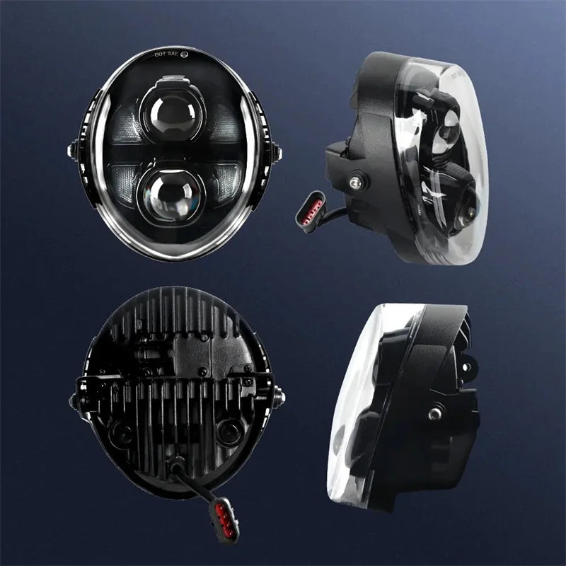 💫ART.4466 Faro Anteriore per Harley Davidson V-Rod VRSC VRSCA VRSCB 2002-2017💫
