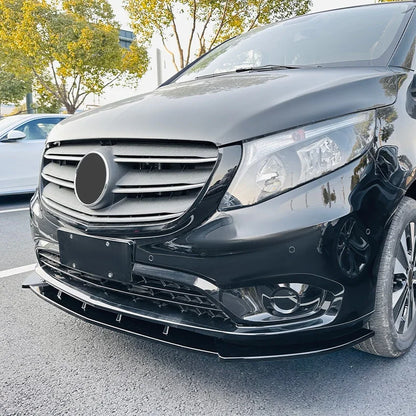 💫ART.8081 Splitter Anteriore per Mercedes Benz Vito W447 2016-2023💫