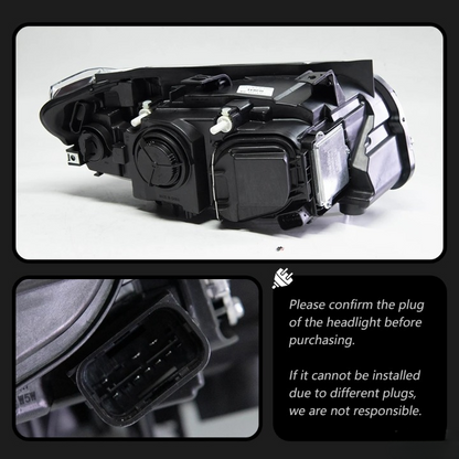 💫ART.4579 Fari Anteriori LED (Angel Eye) adatto per BMW X1 E84 2011-2015💫