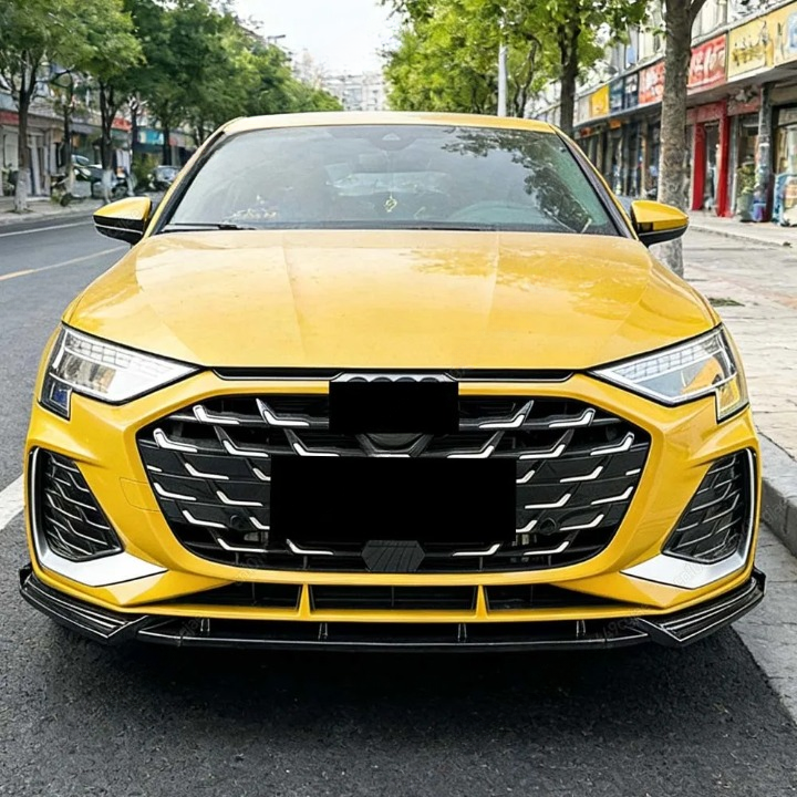💫ART.8249 Splitter Posteriore per Audi A3 S-Line / S3 8Y Facelift 2024-2025 Sportback💫
