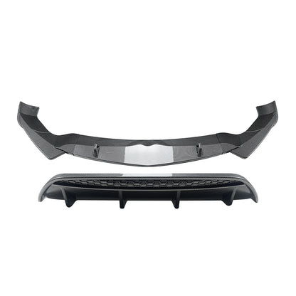 💫ART.8167 KIT ANTERIORE + POSTERIORE in Carbonio per Alfa Romeo Stelvio 17+💫