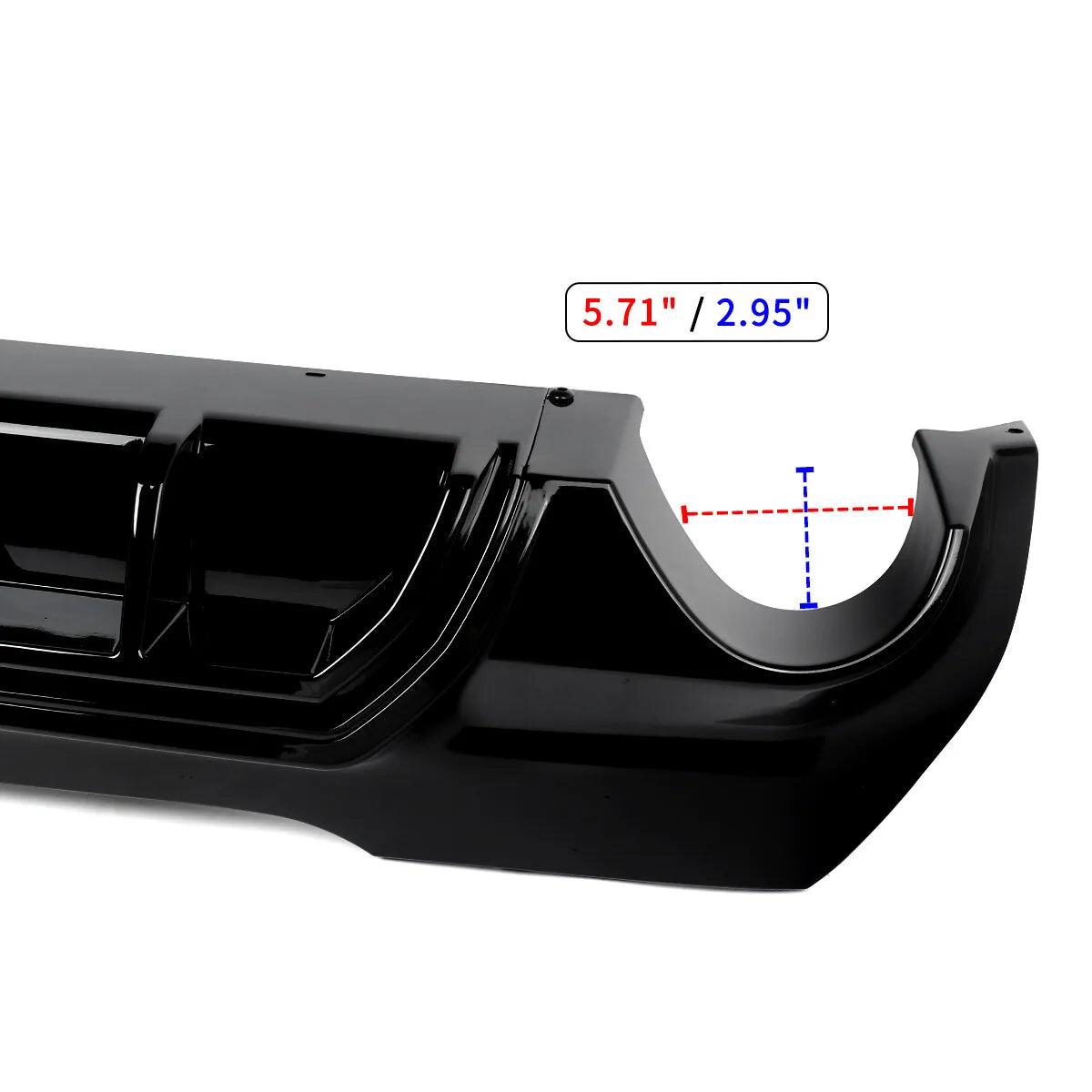 💫ART.8140 Diffusore con Scarico Singolo (M Sport ) per BMW Serie 1 F40 19-23 💫