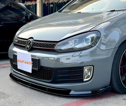 ART.7293 SPLITTER VW Golf MK6 6R R20 GTI 2009-2013