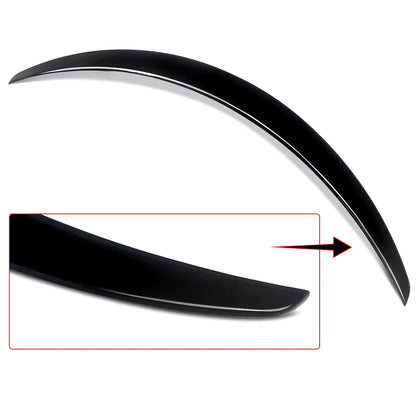 💫ART.4760 Spoiler adatto per Mercedes CLASSE C COUPE AMG Nero Lucido 15-18💫