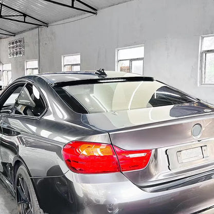 💫ART.8457 Spoiler sul Tetto per 2014-2020 BMW Serie 4 F32 Nero Lucido💫