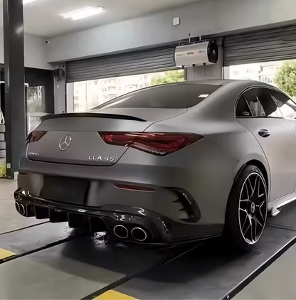 💫ART.8598 Spoiler Posteriore Nero Lucido Per Mercedes Benz CLA 2019-2024 ABS💫