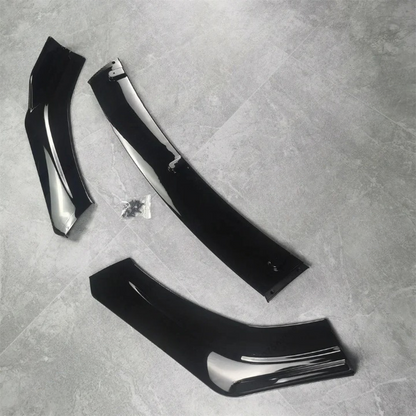 💫ART.8260 Splitter Anteriore Nero Lucido per VW Scirocco III MK3 MK3.5 R 2010-2017💫