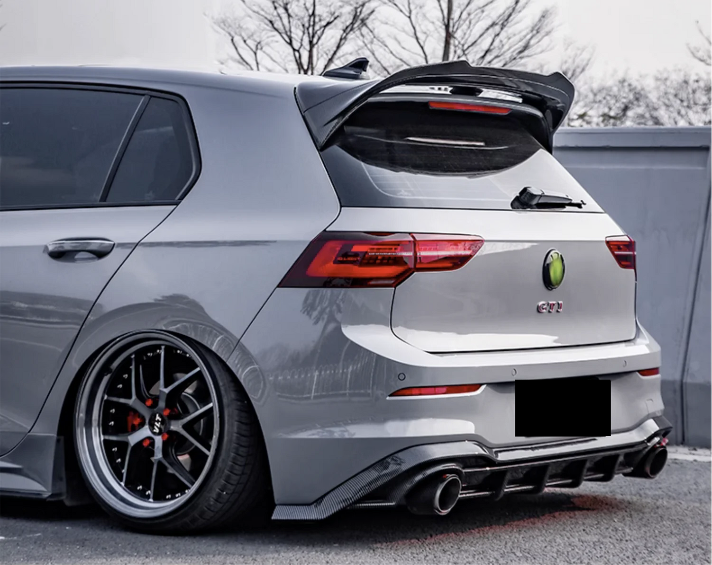 💫ART.8070 Spoiler Stile R (In Fibra di Carbonio) per VW GOLF 8 MK8 GTI 20-23 💫