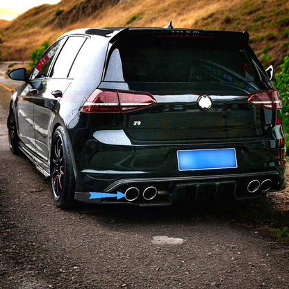 ✨Sistema di scarico per VW Golf 7 VII MK7 13-19 R look doppio silenziatore✨