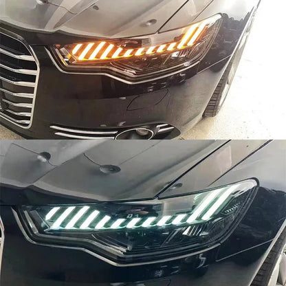 ART.4592  Set Fari Anteriori LED per Audi A6 A6L C7 2012-2015