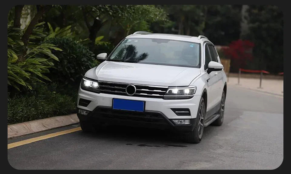 💥ART.4008 FARI LED BI-XENON CON ANGEL EYES PER VW TIGUAN 2017-2021💥