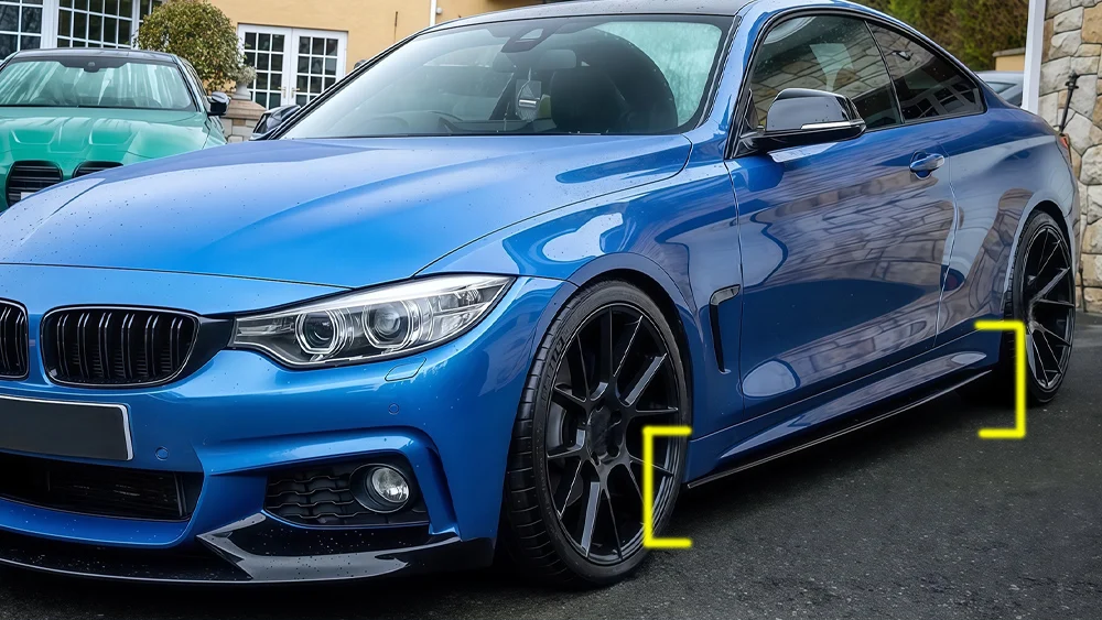 💫ART.8222 Sotto Minigonne per BMW Serie 4 F32 F33 F36 M Sport 2014-2020💫