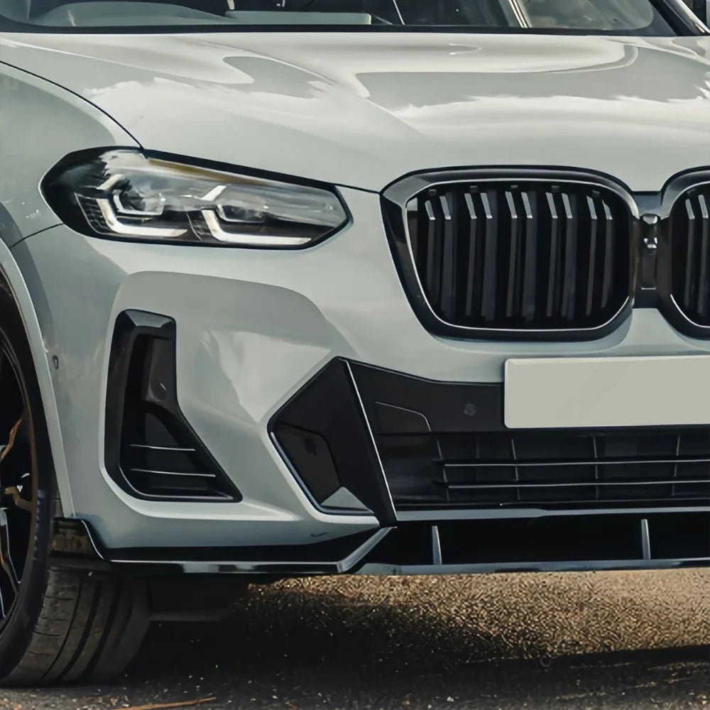 💫ART.5070 Splitter Anteriore per Bmw X3 G01 X4 G02 M-Pack 2022-2024💫