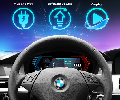 💫ART.5022 12.3''  Virtual Cockpit per BMW Serie 5 2003-2009💫