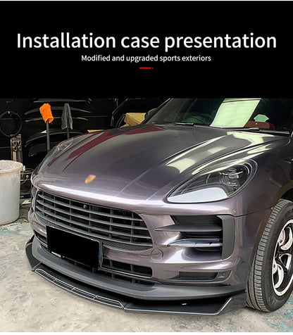 💫ART.8296 Splitter Anteriore ABS per Porsche Macan 2018-2021💫