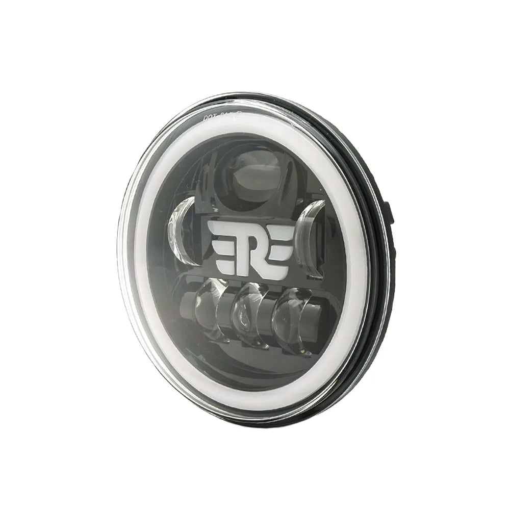 💫ART.4468 Faro Anterioire LED per Cafe Racer Royal Enfield Himalayan 400 411💫