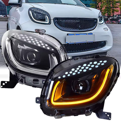 ✨Fari A Led Adatto Per Benz Smart 453 Fortwo Forfour 2015-2019 ✨